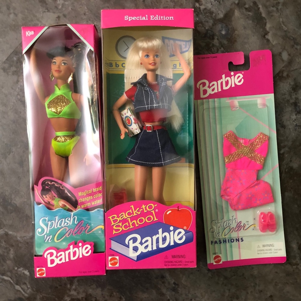 1996 barbie lot